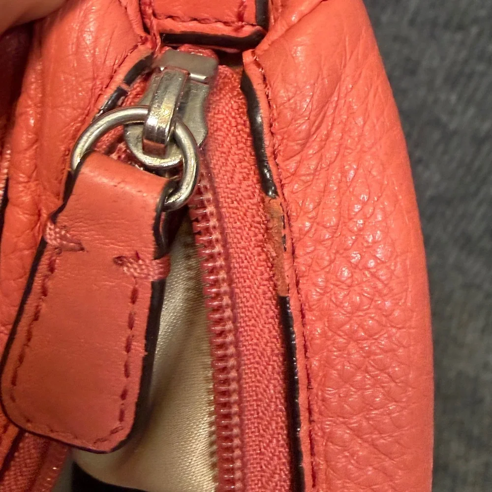 Coach Park Pink Leather Mini Duffle Crossbody Bag Shoulder Purse Coquette Preppy